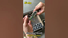 Kwaliteitscontrole voor wolfraamcarbide messen voor schaafmachines #schaafmachines #oppervlakvoorbereiding